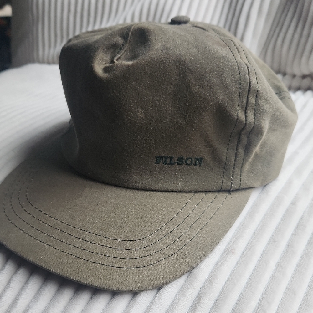 Vintage Filson Olive Green Men's Hat - Picture 2 of 7